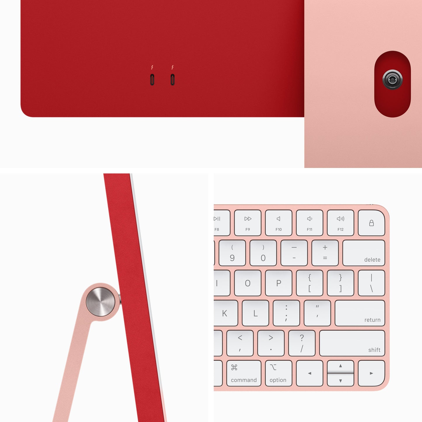 24-inch iMac with Retina 4.5K display: Apple M3 chip with 8?core CPU and 8?core GPU, 256GB SSD - Pink