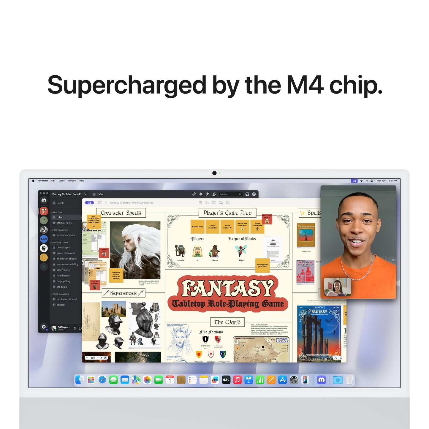 24-inch iMac with Retina 4.5K display: Apple M4 chip with 8-core CPU and 8-core GPU, 256GB SSD - Silver