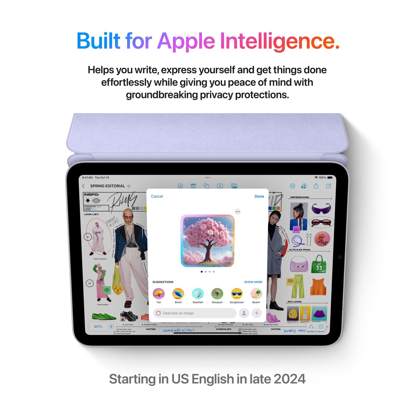 iPad mini Wi-Fi 256GB - Purple (A17 Pro)