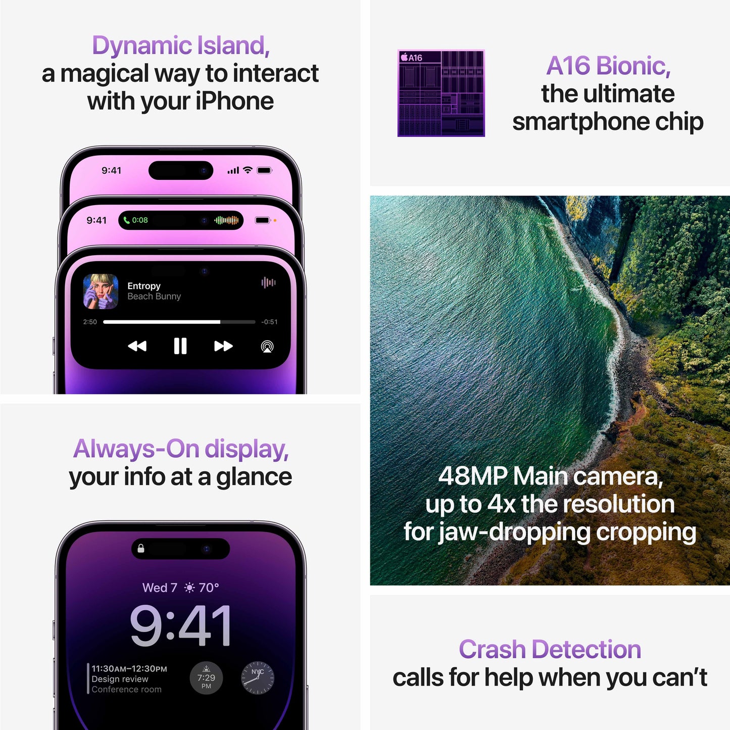 iPhone 14 Pro 128GB Deep Purple
