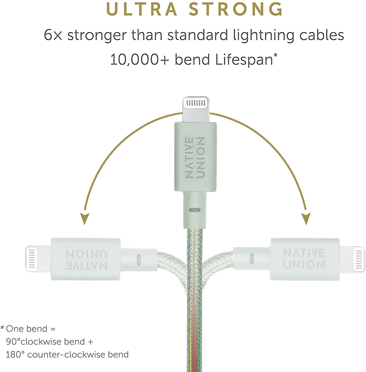BELT CABLE-KV-C-LIGHTNING-SAGE(1.2M)