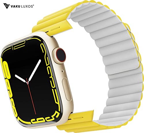 vaku-luxos®-stark-magnetic-self-adjusting-fit-silicon-watch-straps-for-45mm-42-44mm-yellow8905129016289