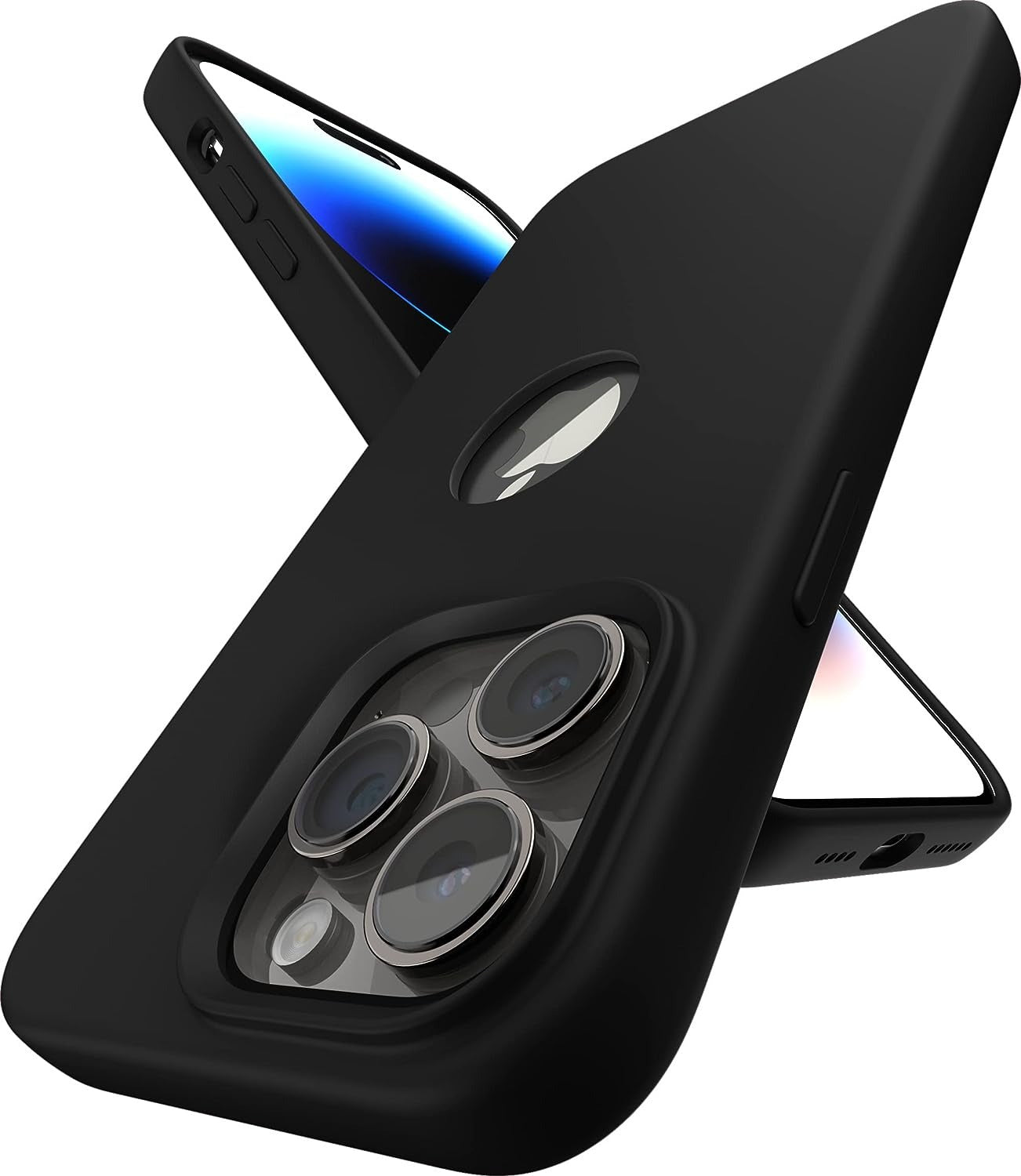 vaku-luxos®-liquid-silicon-logocut-case-for-iphone-14-pro-max-black8905129023102