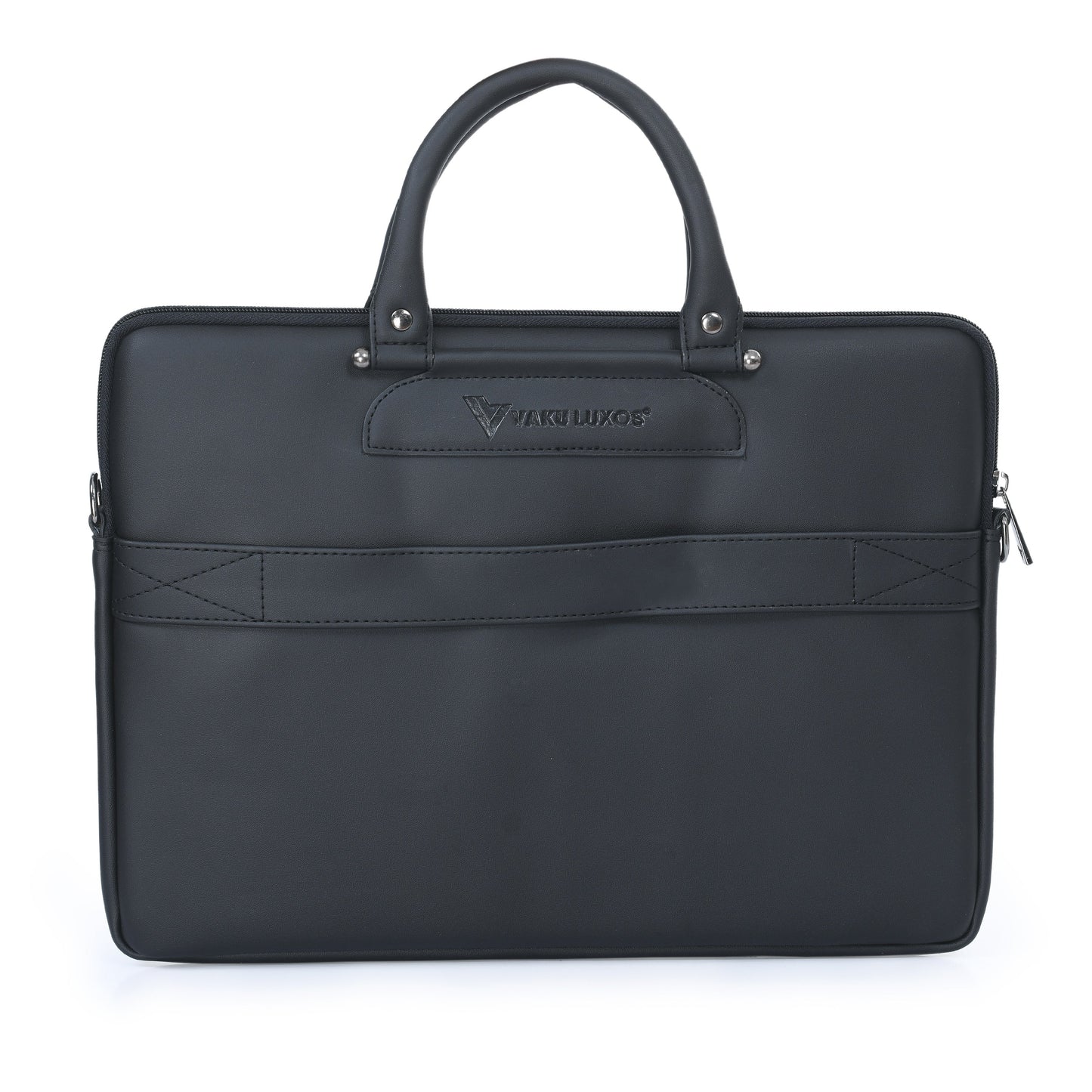 vaku-luxos®-marcella-front-zippered-pockets-sleeve-for-macbook-13-14-with-strap-highly-durable-black8905129026134