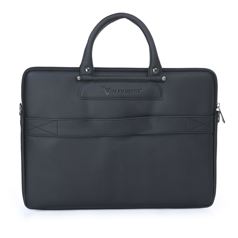 vaku-luxos®-marcella-front-zippered-pockets-sleeve-for-macbook-13-14-with-strap-highly-durable-black8905129026134